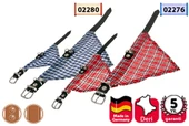 Karlıe Deri Bandanalı Boyun Tasma 37cm Kırmızı - 1