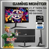 WarboX Gorilla Xeon X5650 48gbRam 256gbSsd 250gb Hdd R7 240-4gb E.kartı 22"Monitör Gaming Bilgisayar - 5