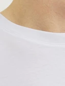 Jack Jones Erkek Jjecorp Bisiklet Yaka Beyaz Tişört 12233999 - 6
