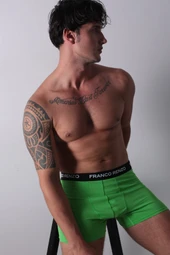 FRANCO RENZO Erkek 6'lı Lüx Kutulu Pamuklu Ve Likralı Boxer thumbnail 4