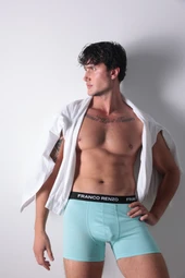 FRANCO RENZO Erkek 6'lı Lüx Kutulu Pamuklu Ve Likralı Boxer thumbnail 5