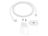 iPhone 14 Plus Uyumlu 20W Hızlı Şarj Aleti Adaptör Set Type-C to Lightining 1M Kablo - 2