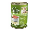 PET'S FAMİLY DANA ETLİ KÖPEK KONSERVESİ 400 GR - 1