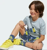 adidas Kid's X Smileyworld Summerset Çocuk T-Shirt -Şort Takımı jj3066 thumbnail 7