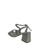 Mg Shoes 7105 Kadın Tek Bantlı Topuklu Saten Ayakkabı (Yaz 25) - 4