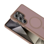 Galaxy S25 Ultra Kılıf Magsafe Şarj Özellikli Mat Leke Yapmayan Arka Yüzey Redclick Sio Kapak thumbnail 9