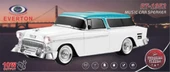 EVERTON RT-1952 Beyaz Arabalı  Bluetooth Fm-Usb-Tf-Aux Şarjlı Nostaljik Radyo - 1