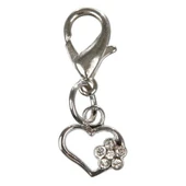 Trixie Kedi Köpek Boyun Tasma Süsü Kalp Ve Çiçek Desenli 16x12 mm - 1