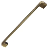 Metal Eskitme Antik Sarı 224 mm Mobilya Mutfak Çekmece Dolap Dolabı Kulpu Kulbu Kulpları Oval thumbnail 3