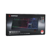 Rampage KB-R34 WINNER Semi Mekanik Q Rainbow Işıklı Gaming Oyuncu Klavyesi - 5