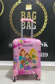 Nishev.com Evini Sev Angel Girls Woman Kız Çocuk Valizi – Pembe - 5