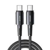 Essager 2 Metre 240W 5A PD3.1 Type-C to Type-C Mega Hızlı Data Şarj Kablosu, Ultra Sağlam Halat Kablo Kopmaz - 1