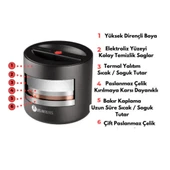 Les Artistes Paris Isı Yalıtımlı Çelik Yemek Termosu 700ml Beach Çok Renkli 700 ML - 6