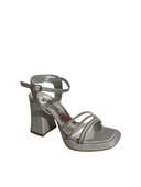 Mg Shoes 6001 Kadın Platform Topuklu Saten Ayakkabı (Yaz 25) - 3