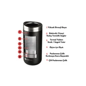 Les Artistes Paris Isı Yalıtımlı Çelik Termos Mug 350ml Beach  Çok Renkli 350 ML - 5