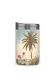 Les Artistes Paris Isı Yalıtımlı Çelik Termos Mug 350ml Beach  Çok Renkli 350 ML - 1