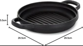 BergHOFF 3950467 Leo Graphite Döküm Demir Tava 26cm - 2