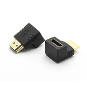 Vcom CA319 Hdmi Erkek To Hdmi Dişi L Vertical Çevirici - 1