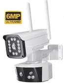 OKam O-KAM-3032 6MP Dual Lens WIFI PTZ Camera - 1