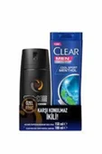 Axe Erkek Deodorant Sprey Dark Temptation 150 Ml + Clear Men Sporth Menthol 180 Ml - 1