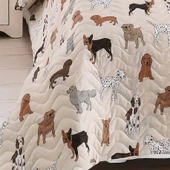 Kapitone Yatak Örtüsü Seti Tek Kişilik Havhav Krem thumbnail 2