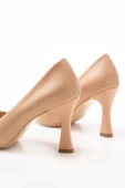 ST-001 Nut Günlük 9 cm Topuklu Bayan Stiletto Ayakkabı - 5