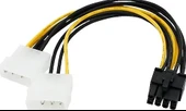8 Pin Pci Express Ekran Kartı Power Güç Çevirici Çoklayıcı Kablo - 1
