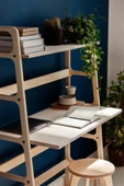 Woodesk  Harmonia Ahşap Çalışma Masası, 140x100, Natural Renk, Cpt4635-100 - 2