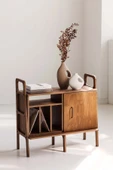 Woodesk  Eleganza, Ahşap, Dolap Ve Konsol, 100x90, Tik Renk, Cpt4679-100 - 1