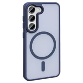 Galaxy S24 FE Kılıf Magsafe Şarj Özellikli Mat Arka Yüzey Sio Kılıf thumbnail 8