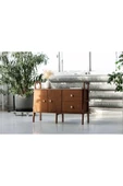 Woodesk  Valle, Ahşap, Dolap Ve Konsol, 120x90, Tik Renk, Cpt4699-120 - 3