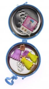 Prenses Mavi Metal Cüzdan - 2