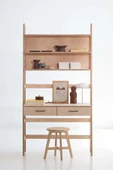 Woodesk  Cosmos Ahşap Çalışma Masası Ve Kitaplık, 190x100 - 4