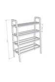 Woodesk  Faro, Ahşap, Ayakkabılık Ve Raf Sistemi, 115x75, Ceviz Renk, Cpt4728-75 - 7