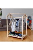 Woodesk  Lila Montessori Ahşap Çocuk Elbise Askısı, 90x75, Cpt3701-70 - 1
