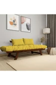 Woodesk  Adalar Masif Ceviz-sarı Renk 2li Kanepe Cpt8166-210 - 3