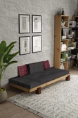 Woodesk  Arin Masif Natural-antrasit Renk Sedir Cpt8371-200 - 2