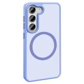 Galaxy S24 FE Kılıf Magsafe Şarj Özellikli Mat Arka Yüzey Sio Kılıf thumbnail 12