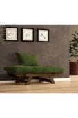 Woodesk  Adalar Masif Ceviz-yeşil Renk Berjer - 3