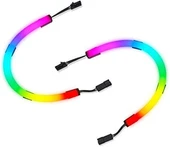 Corsair iCUE LS100 Akıllı Aydınlatma RGB Şerit Genişleme Kiti, 2 x 25cm RGB Led Şerit (CD-9010001-WW/SS) - 1