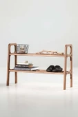 Woodesk  Escala, Ahşap, Ayakkabılık Ve Raf Sistemi, 100x65, Tik Renk, Cpt4734-100 - 1