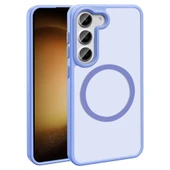 Galaxy S24 FE Kılıf Magsafe Şarj Özellikli Mat Arka Yüzey Sio Kılıf thumbnail 6