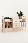 Woodesk  Sereno, Ahşap, Dolap Ve Konsol, 140x90, Natural Renk, Cpt4712-140 - 1
