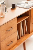 Woodesk  Brise, Ahşap, Dolap Ve Konsol, 140x90, Tik Renk, Cpt4688-140 - 3