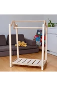 Woodesk  Lila Montessori Ahşap Çocuk Elbise Askısı, 90x75, Cpt3701-70 - 4