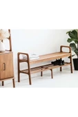 Woodesk  Ponte, Ahşap, Ayakkabılık Ve Raf Sistemi, 150x65, Tik Renk, Cpt4722-150 - 3