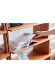 Woodesk  Fresco, Ahşap Kitaplık Ve Raf Ünitesi, 280x190, Tik Renk, Cpt4757-280 - 3