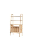 Woodesk  Kutup, Ahşap Kitaplık, 140x75, Natural Renk, Cpt4666-75 - 4