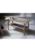 Woodesk  Puerta, Ahşap, Orta Sehpa, Coffe Table, 100x50, Ceviz Renk, Cpt4743-100 thumbnail 1