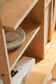 Woodesk  Legno, Ahşap Kitaplık Ve Raf Ünitesi, 120x90, Tik Renk, Cpt4694-120 - 4